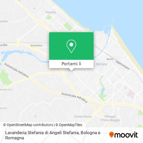 Mappa Lavanderia Stefania di Angeli Stefania