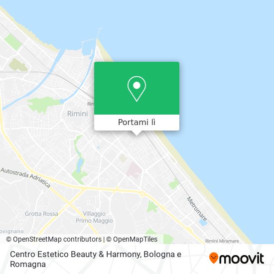 Mappa Centro Estetico Beauty & Harmony