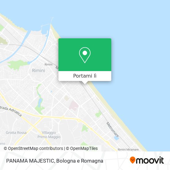 Mappa PANAMA MAJESTIC