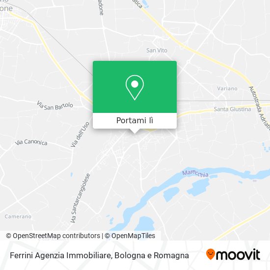 Mappa Ferrini Agenzia Immobiliare