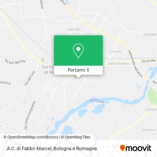 Mappa .A.C. di Fabbri Marcel