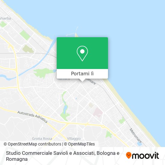 Mappa Studio Commerciale Savioli e Associati