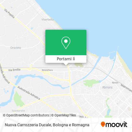 Mappa Nuova Carrozzeria Ducale