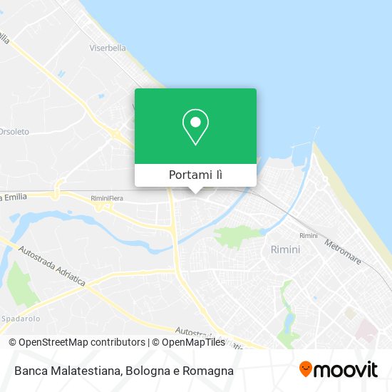 Mappa Banca Malatestiana