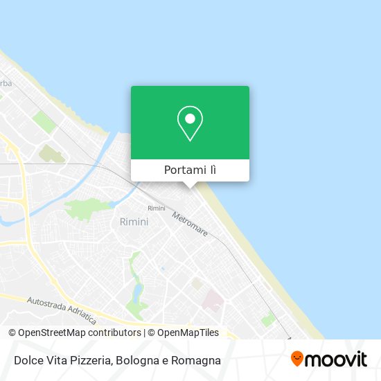 Mappa Dolce Vita Pizzeria
