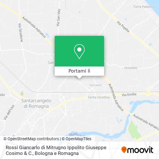 Mappa Rossi Giancarlo di Mitrugno Ippolito Giuseppe Cosimo & C.