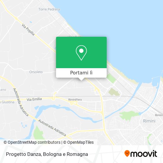 Mappa Progetto Danza