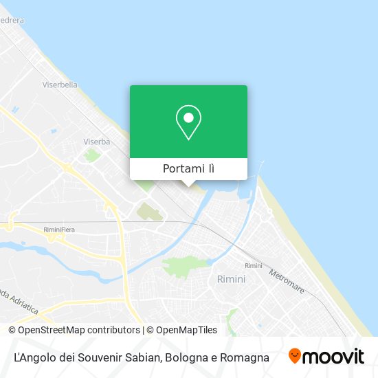 Mappa L'Angolo dei Souvenir Sabian