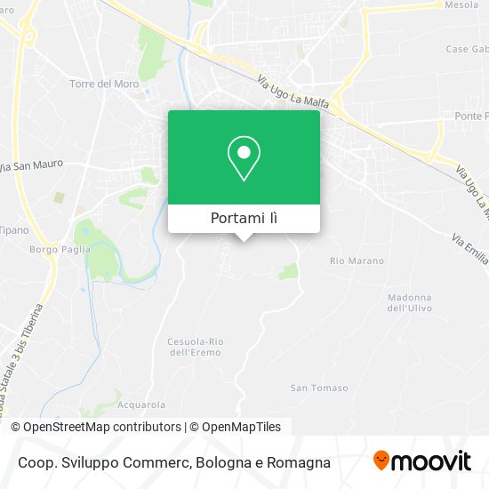 Mappa Coop. Sviluppo Commerc