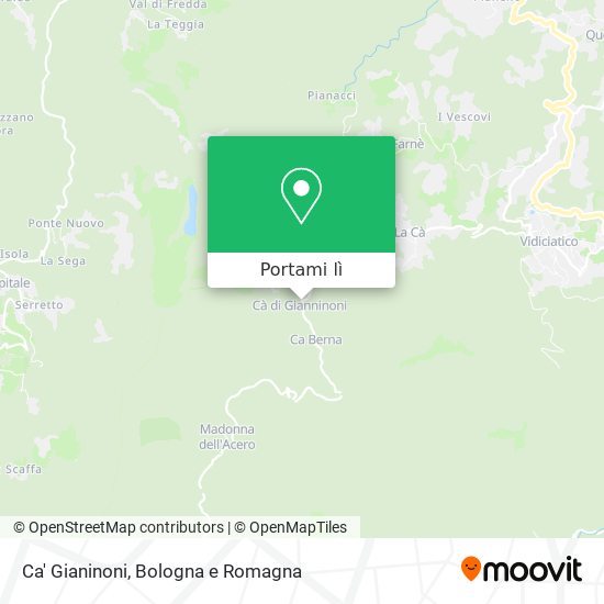 Mappa Ca' Gianinoni