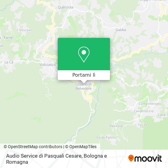 Mappa Audio Service di Pasquali Cesare