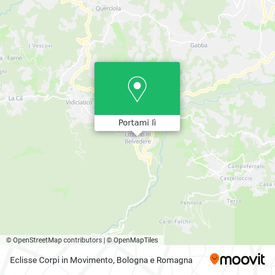 Mappa Eclisse Corpi in Movimento