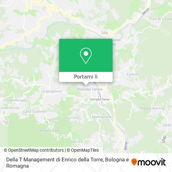 Mappa Della T Management di Enrico della Torre