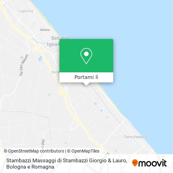Mappa Stambazzi Massaggi di Stambazzi Giorgio & Lauro