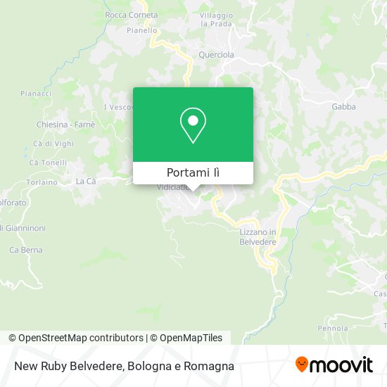 Mappa New Ruby Belvedere