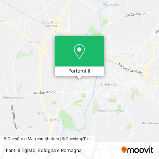 Mappa Fantini Egisto