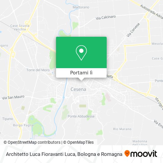 Mappa Architetto Luca Fioravanti Luca