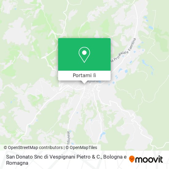 Mappa San Donato Snc di Vespignani Pietro & C.