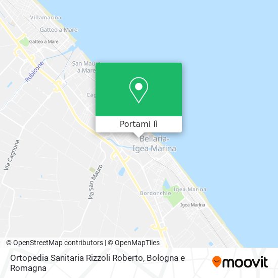 Mappa Ortopedia Sanitaria Rizzoli Roberto