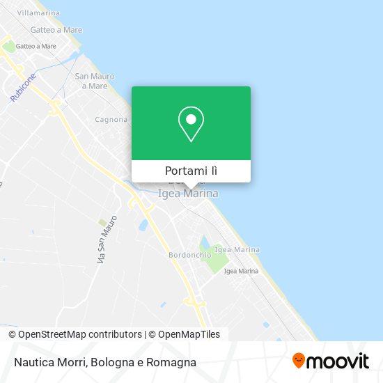 Mappa Nautica Morri