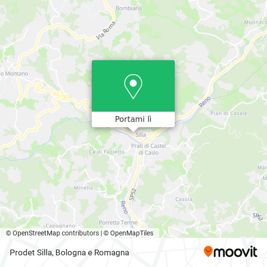 Mappa Prodet Silla