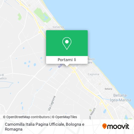 Mappa Camomilla Italia Pagina Ufficiale