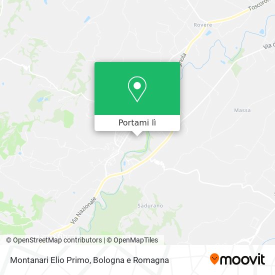 Mappa Montanari Elio Primo