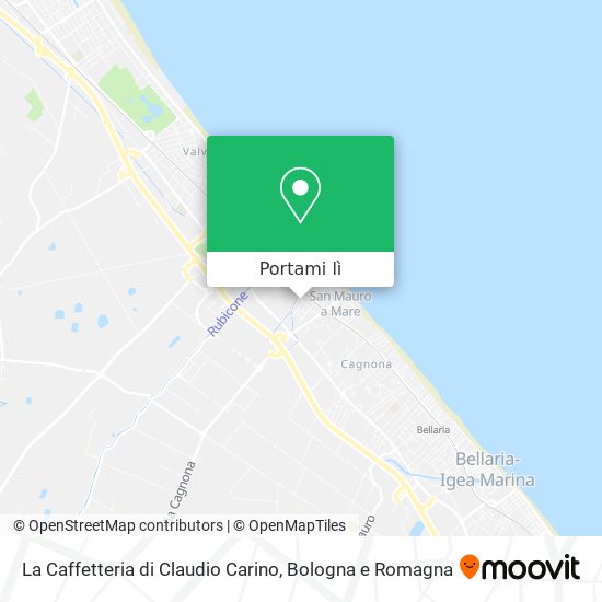 Mappa La Caffetteria di Claudio Carino