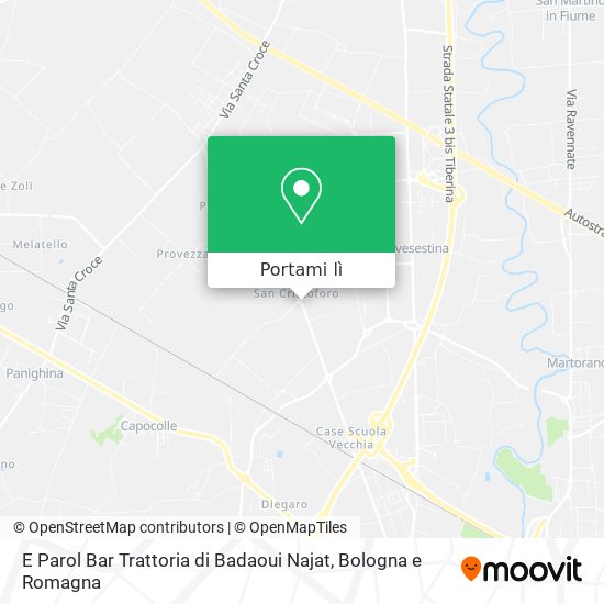 Mappa E Parol Bar Trattoria di Badaoui Najat