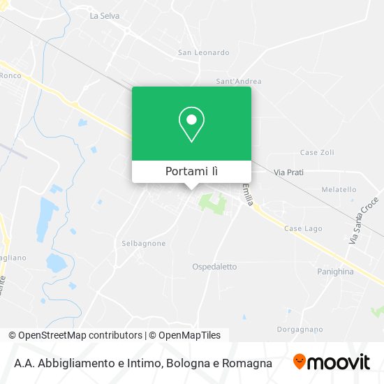 Mappa A.A. Abbigliamento e Intimo