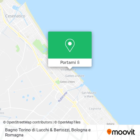 Mappa Bagno Torino di Lucchi & Bertozzi