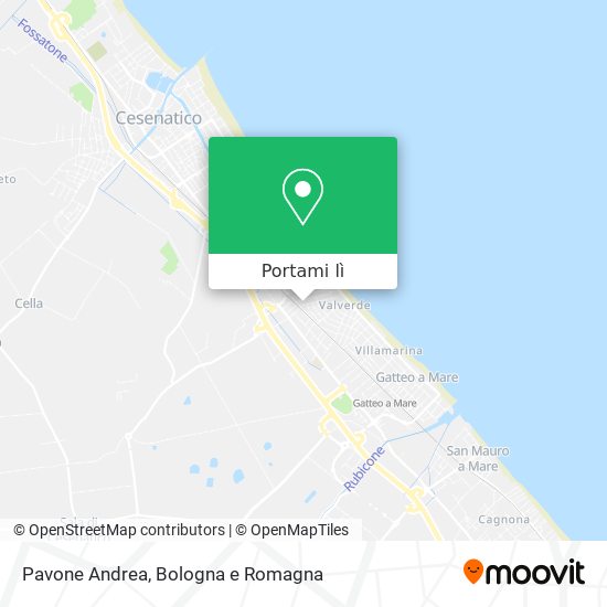 Mappa Pavone Andrea