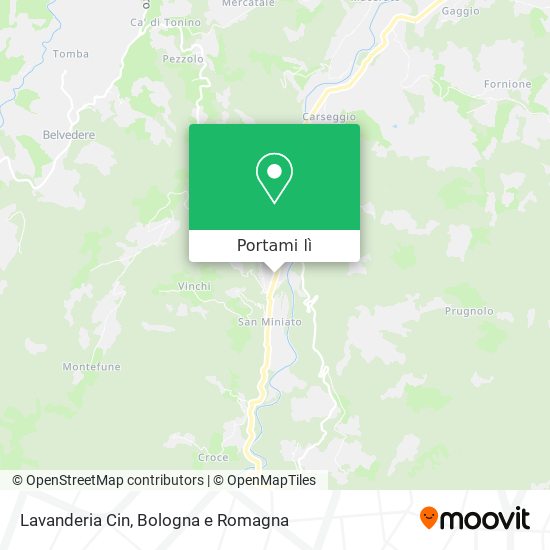 Mappa Lavanderia Cin