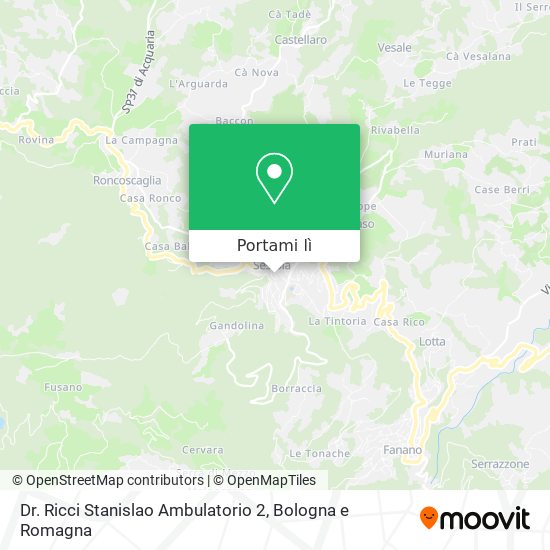 Mappa Dr. Ricci Stanislao Ambulatorio 2