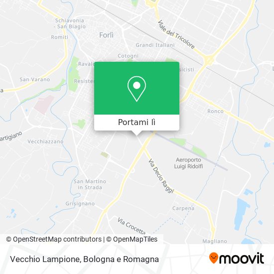 Mappa Vecchio Lampione