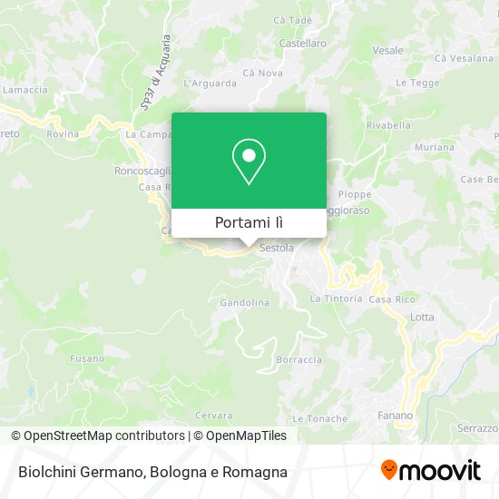 Mappa Biolchini Germano