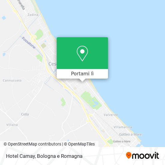 Mappa Hotel Camay