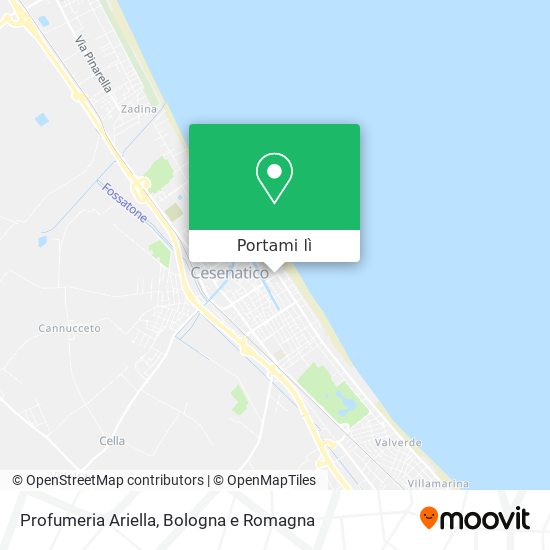 Mappa Profumeria Ariella
