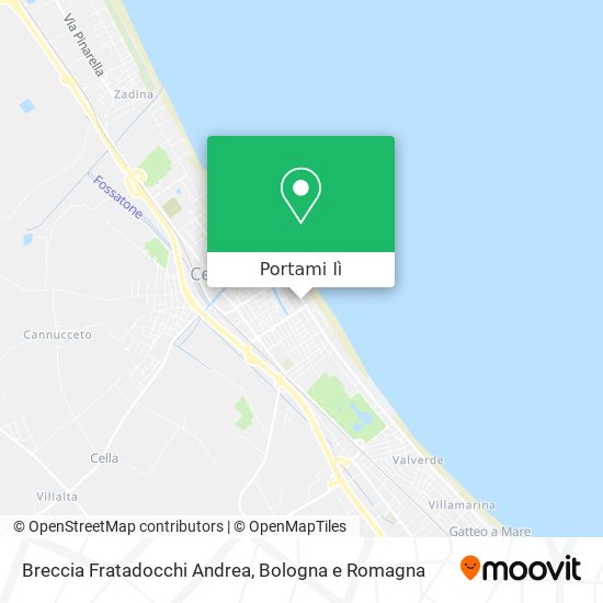 Mappa Breccia Fratadocchi Andrea