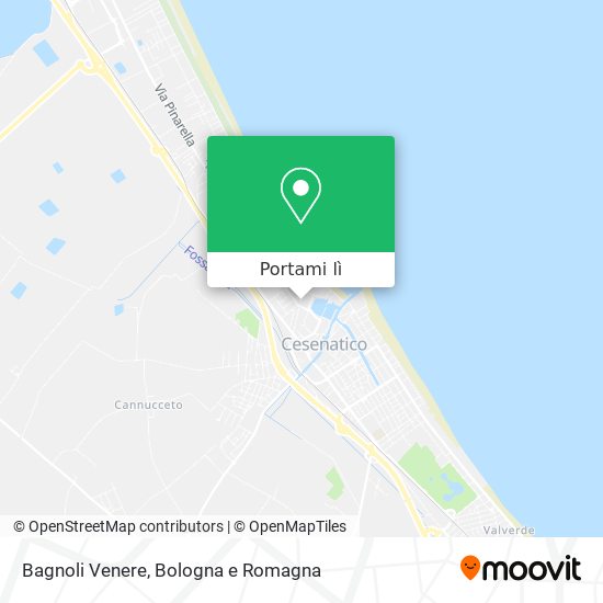 Mappa Bagnoli Venere