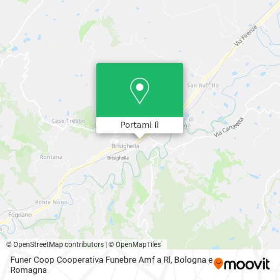 Mappa Funer Coop Cooperativa Funebre Amf a Rl