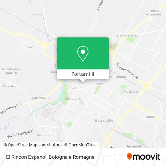 Mappa El Rincon Espanol