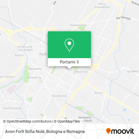 Mappa Avon Forlì Sofia Nolè