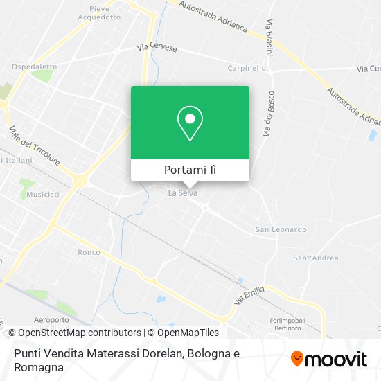 Mappa Punti Vendita Materassi Dorelan