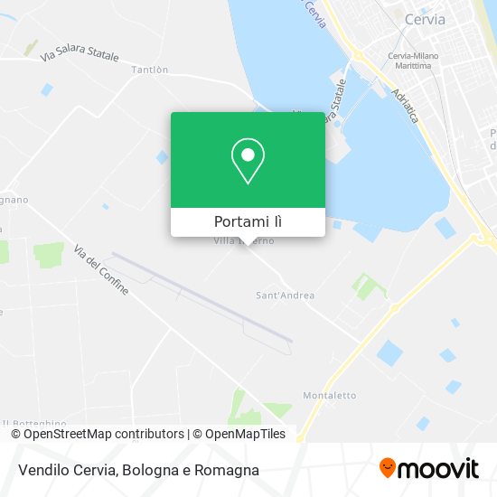 Mappa Vendilo Cervia