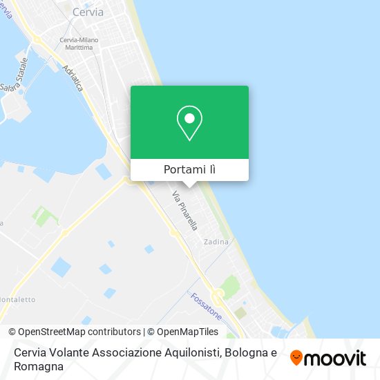 Mappa Cervia Volante Associazione Aquilonisti