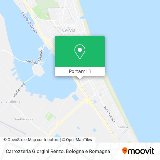 Mappa Carrozzeria Giorgini Renzo
