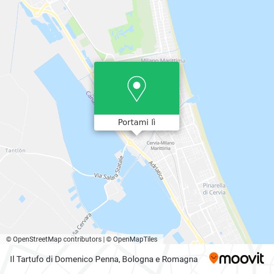 Mappa Il Tartufo di Domenico Penna