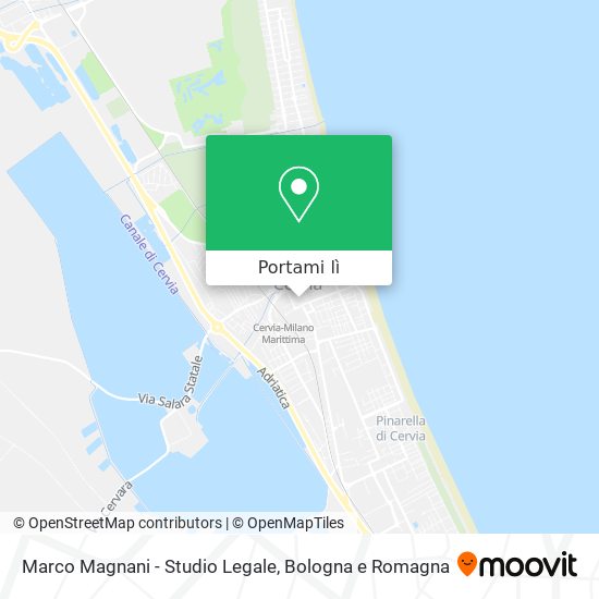 Mappa Marco Magnani - Studio Legale