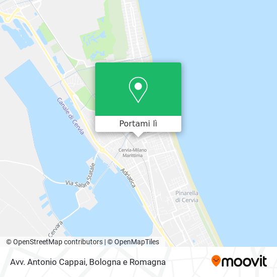 Mappa Avv. Antonio Cappai